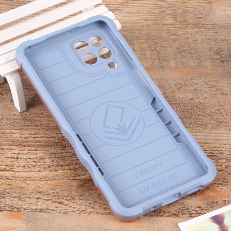 For Samsung Galaxy M53 5G Ring Holder Non-slip Armor Phone Case