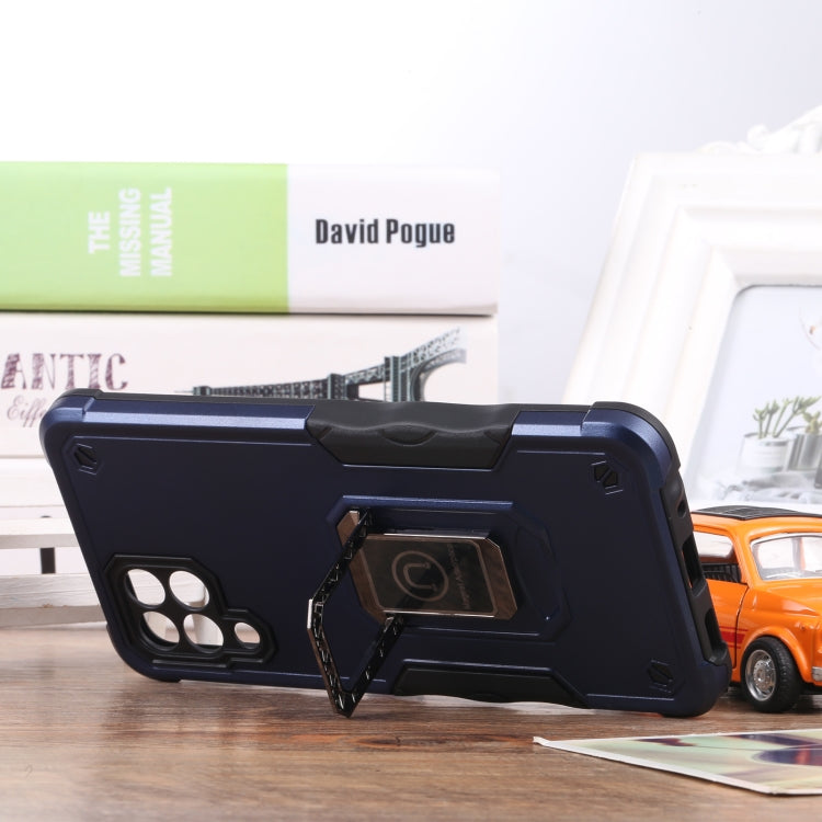 For Samsung Galaxy M53 5G Ring Holder Non-slip Armor Phone Case