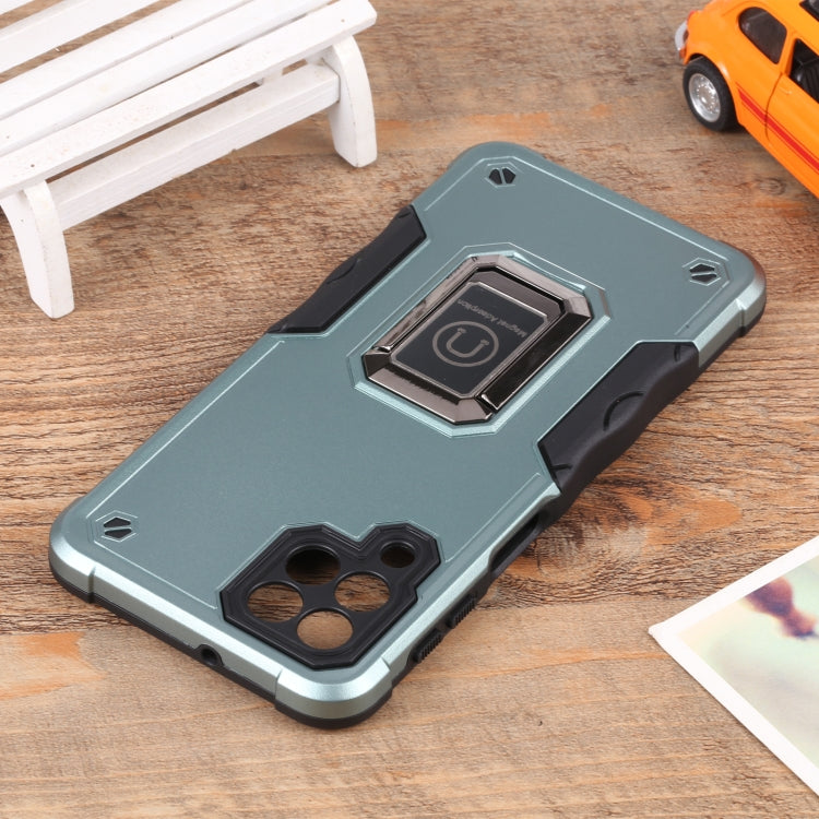 For Samsung Galaxy M53 5G Ring Holder Non-slip Armor Phone Case