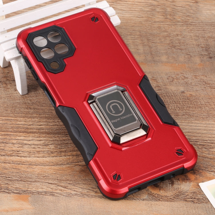 For Samsung Galaxy M53 5G Ring Holder Non-slip Armor Phone Case