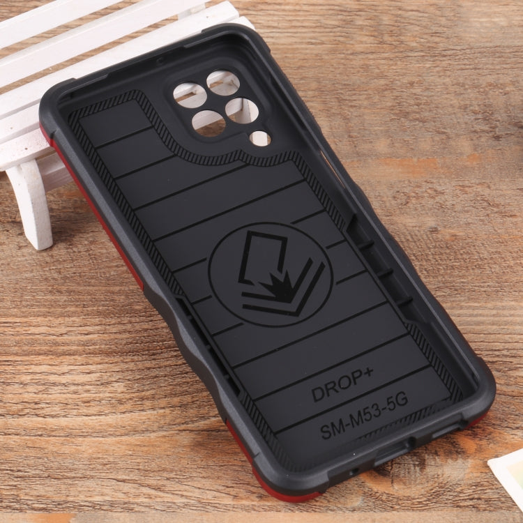 For Samsung Galaxy M53 5G Ring Holder Non-slip Armor Phone Case