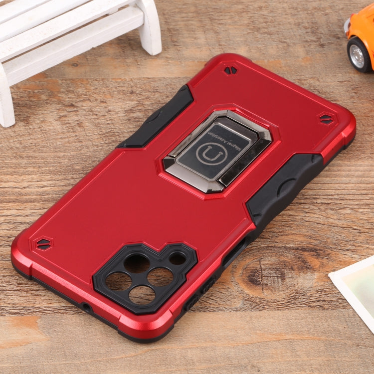 For Samsung Galaxy M53 5G Ring Holder Non-slip Armor Phone Case
