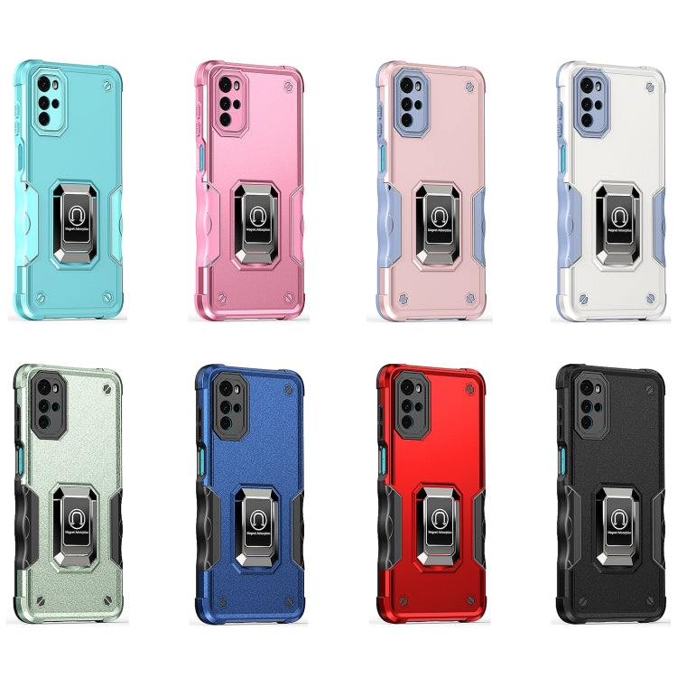 For Motorola Moto G22 5G Ring Holder Non-slip Armor Phone Case