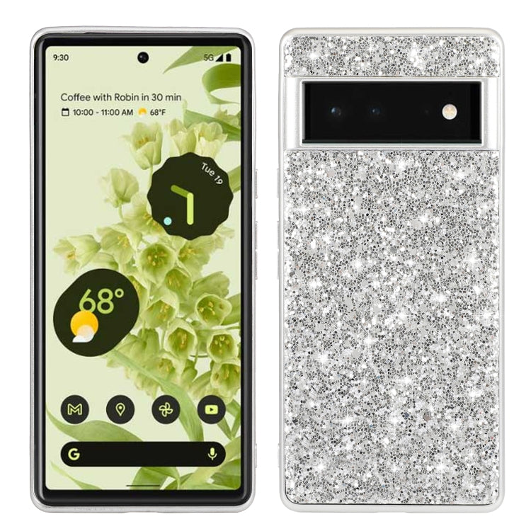 For Google Pixel 7 / 7 Pro Glitter Powder Shockproof TPU Phone Case