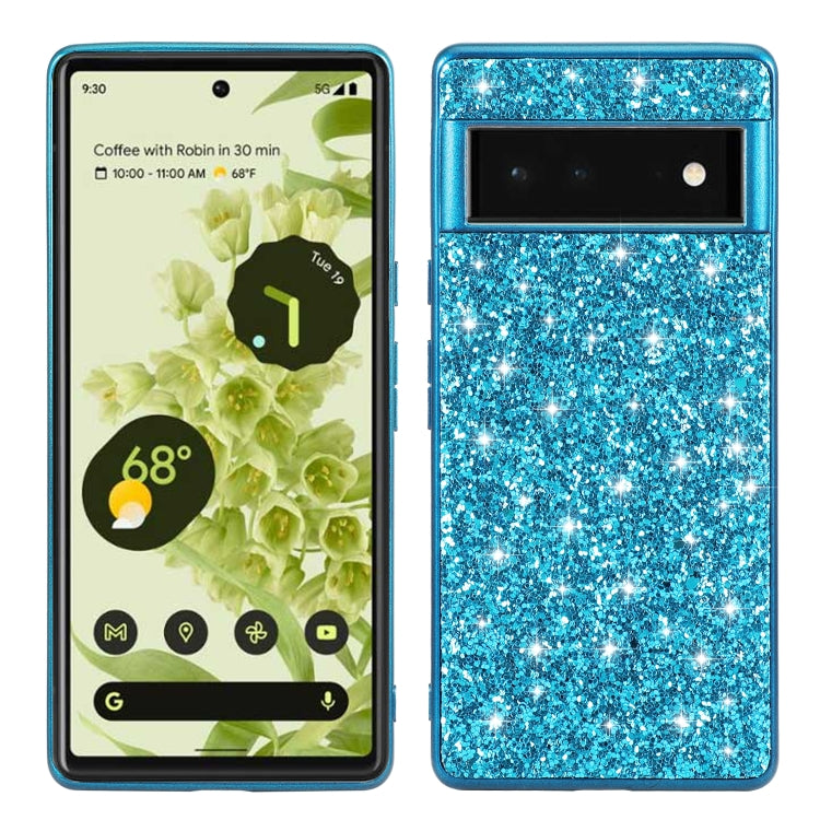 For Google Pixel 7 / 7 Pro Glitter Powder Shockproof TPU Phone Case