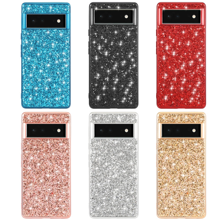 For Google Pixel 7 / 7 Pro Glitter Powder Shockproof TPU Phone Case