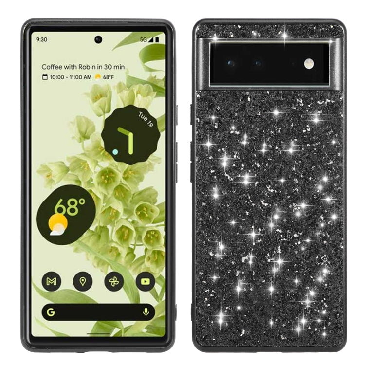 For Google Pixel 7 / 7 Pro Glitter Powder Shockproof TPU Phone Case
