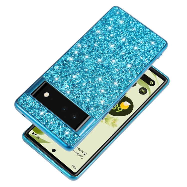 For Google Pixel 7 / 7 Pro Glitter Powder Shockproof TPU Phone Case