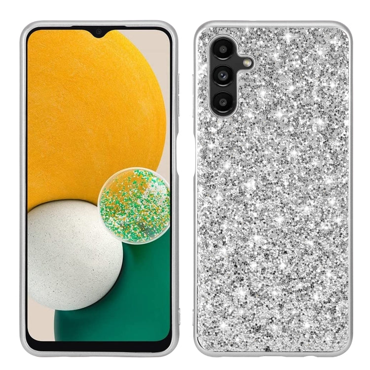 For Samsung Galaxy A13 5G Glitter Powder Shockproof TPU Phone Case