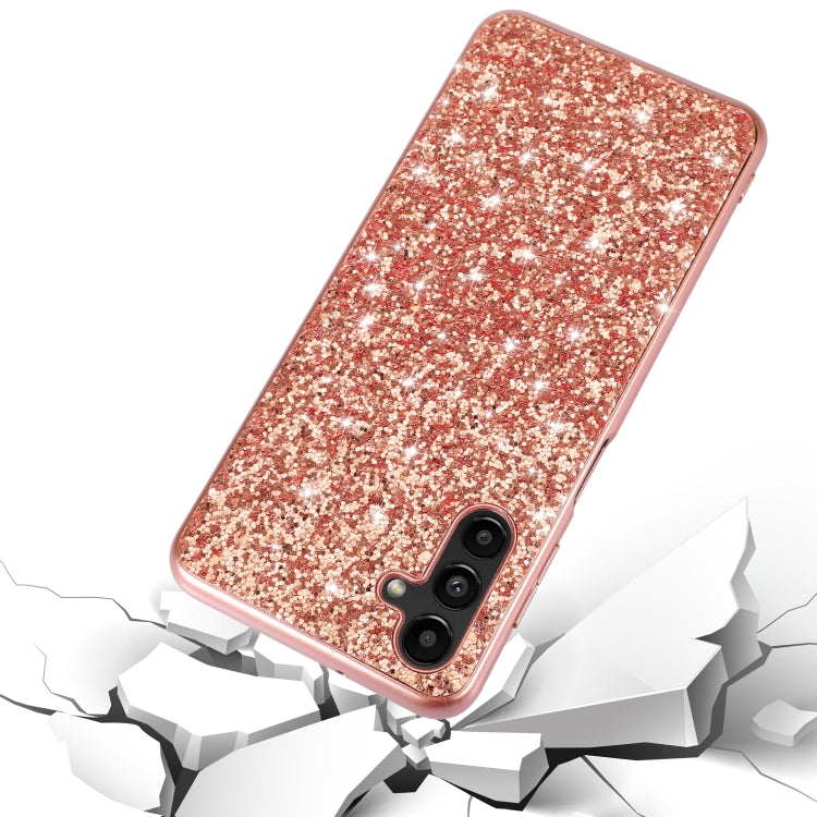 For Samsung Galaxy A13 5G Glitter Powder Shockproof TPU Phone Case