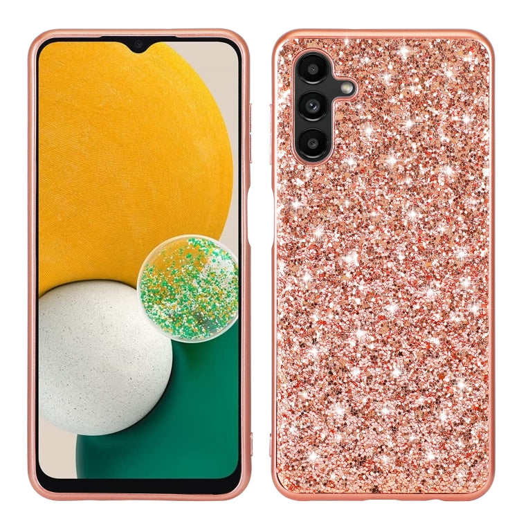For Samsung Galaxy A13 5G Glitter Powder Shockproof TPU Phone Case