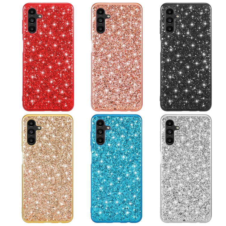 For Samsung Galaxy A13 5G Glitter Powder Shockproof TPU Phone Case