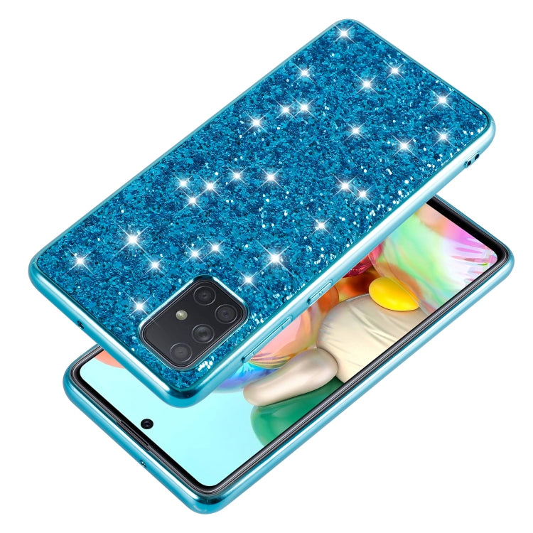 For Samsung Galaxy A73 Glitter Powder Shockproof TPU Phone Case