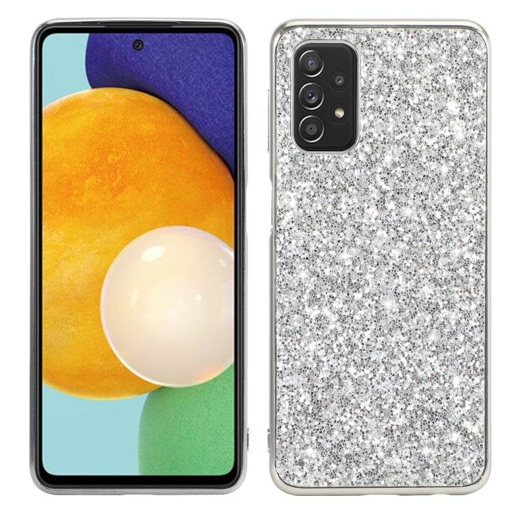 For Samsung Galaxy M23/F23 Glitter Powder Shockproof TPU Phone Case