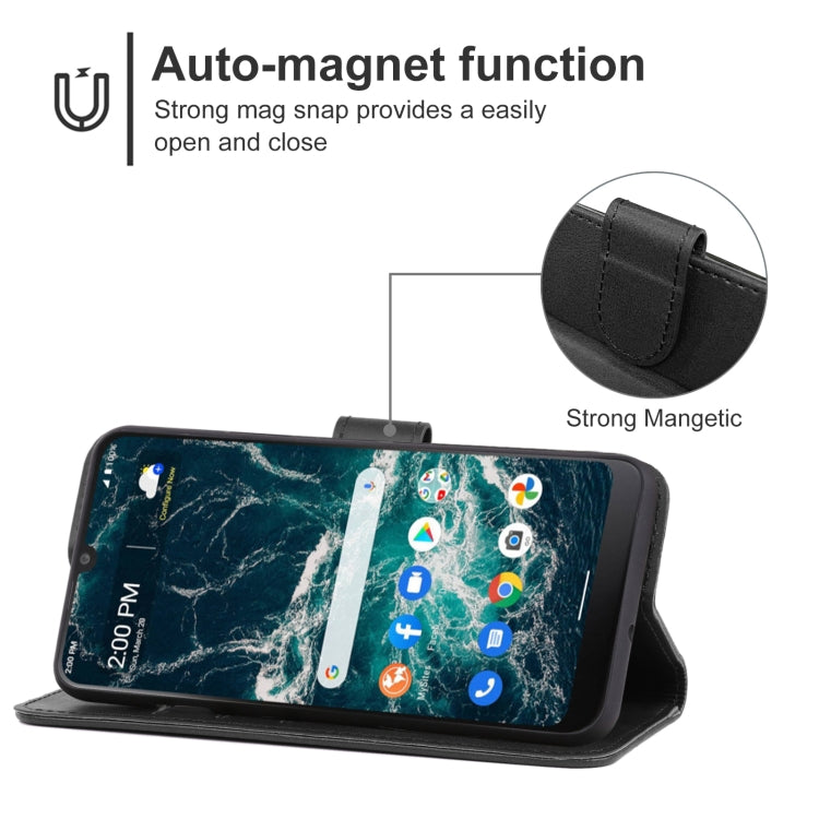 For Nokia C200 Leather Phone Case