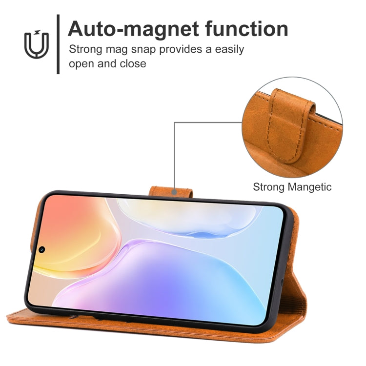 For vivo X70t Leather Phone Case