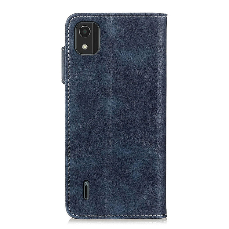 For Nokia C2 2nd Edition S-Type Stitching Calf Texture Leather Phone Case