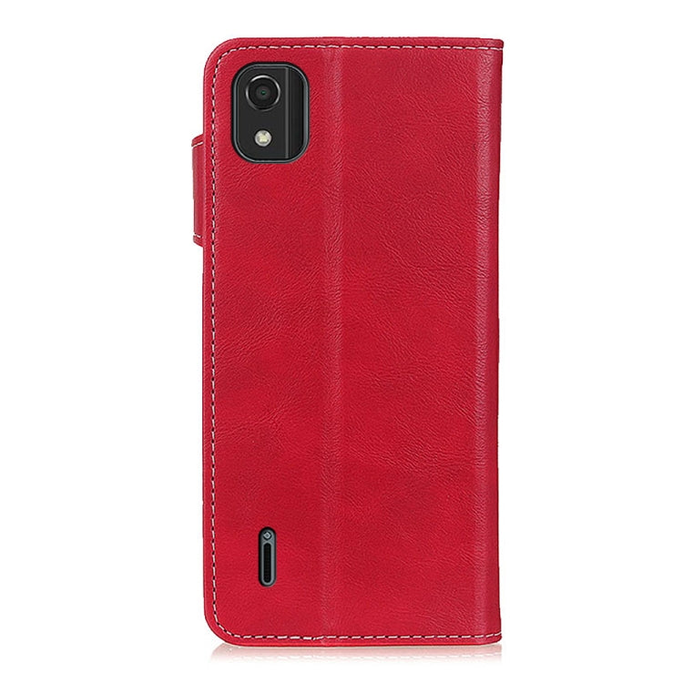For Nokia C2 2nd Edition S-Type Stitching Calf Texture Leather Phone Case
