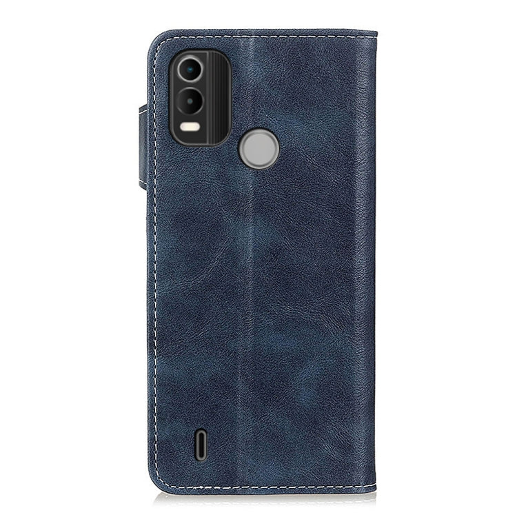 For Nokia C21 Plus S-Type Stitching Calf Texture Leather Phone Case