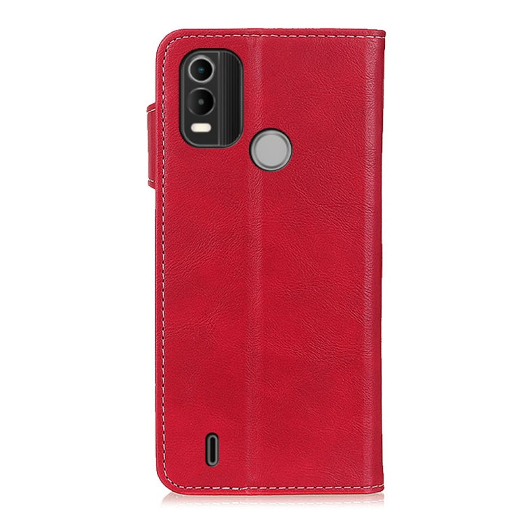 For Nokia C21 Plus S-Type Stitching Calf Texture Leather Phone Case