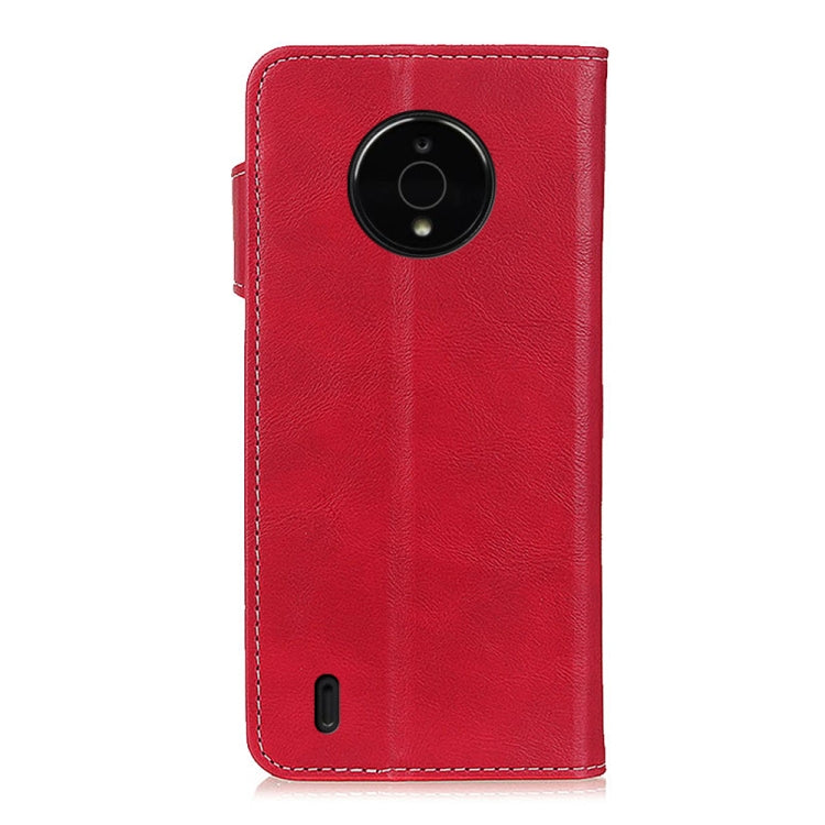 For Nokia C200 S-Type Stitching Calf Texture Leather Phone Case