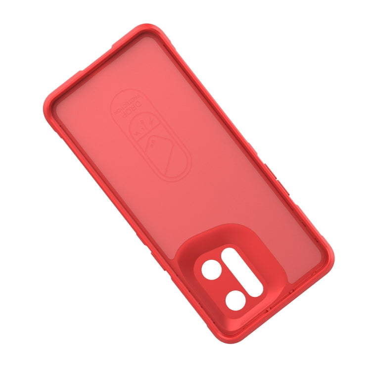 For OPPO Find X5 Pro Magic Shield TPU + Flannel Phone Case