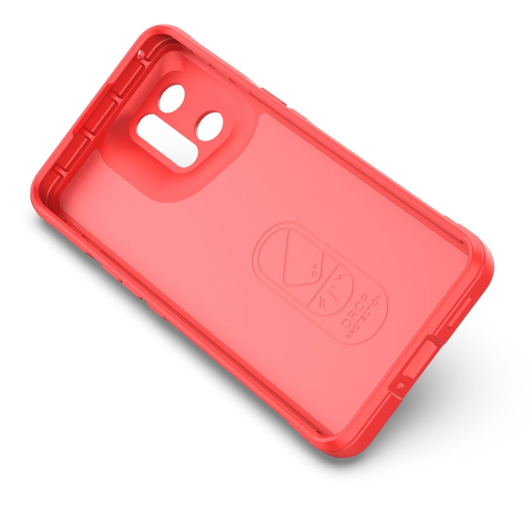 For OPPO Find X5 Pro Magic Shield TPU + Flannel Phone Case