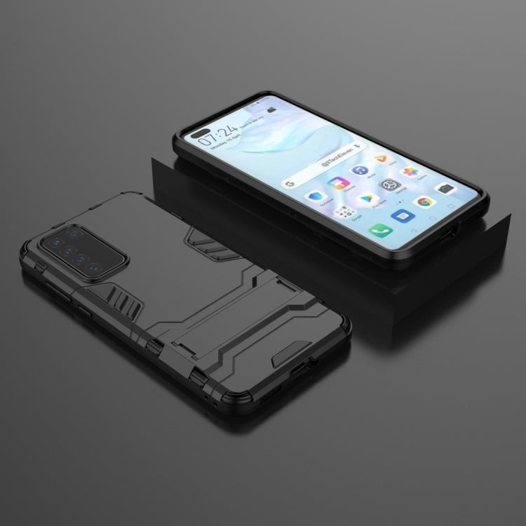 For Huawei P40 PC + TPU Shockproof Protective Case with Holder