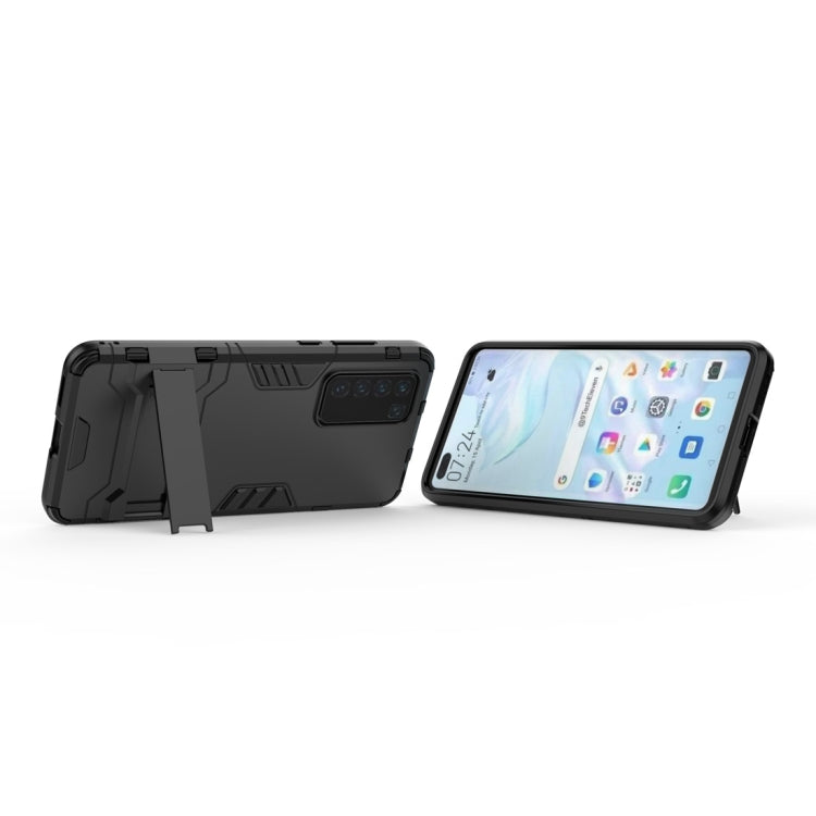For Huawei P40 PC + TPU Shockproof Protective Case with Holder