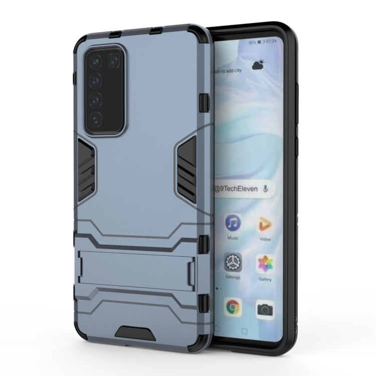 For Huawei P40 PC + TPU Shockproof Protective Case with Holder