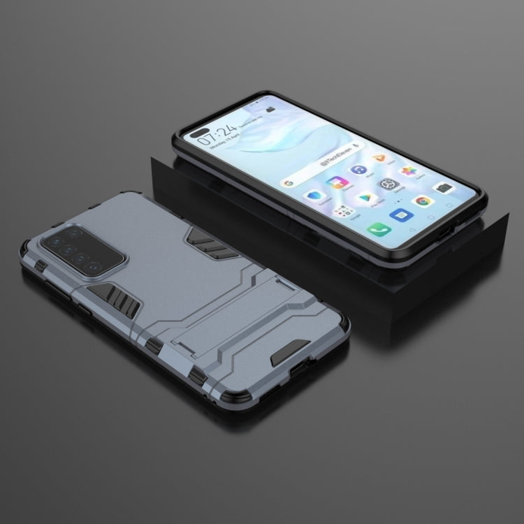 For Huawei P40 PC + TPU Shockproof Protective Case with Holder