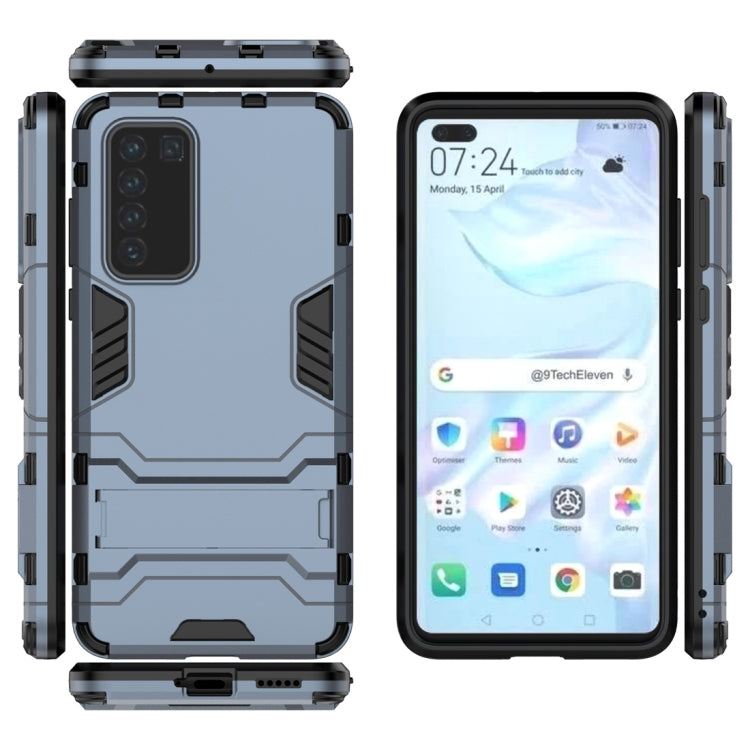 For Huawei P40 PC + TPU Shockproof Protective Case with Holder