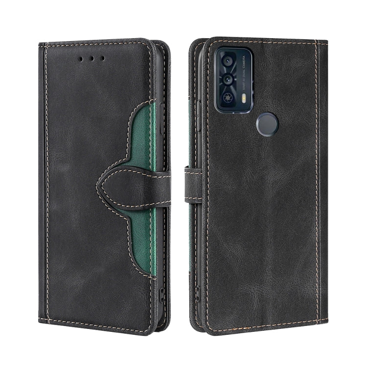 For TCL 20B/6159K Stitching Skin Feel Magnetic Buckle Horizontal Flip PU Leather Case