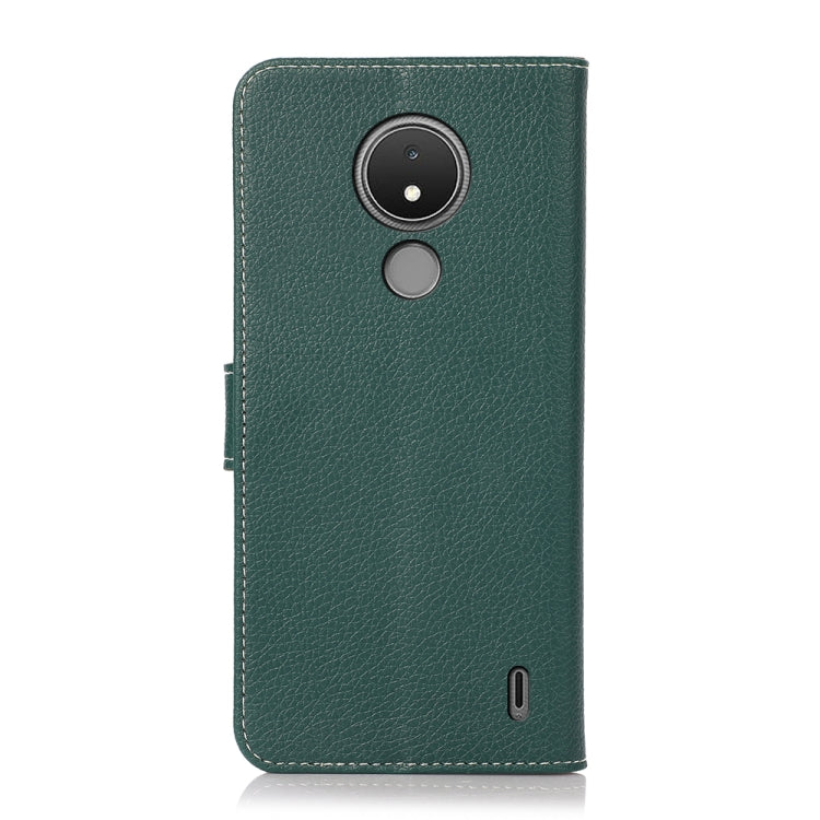 For Nokia C21 Litchi Texture PU + TPU Horizontal Flip Leather Case