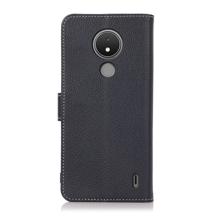 For Nokia C21 Litchi Texture PU + TPU Horizontal Flip Leather Case