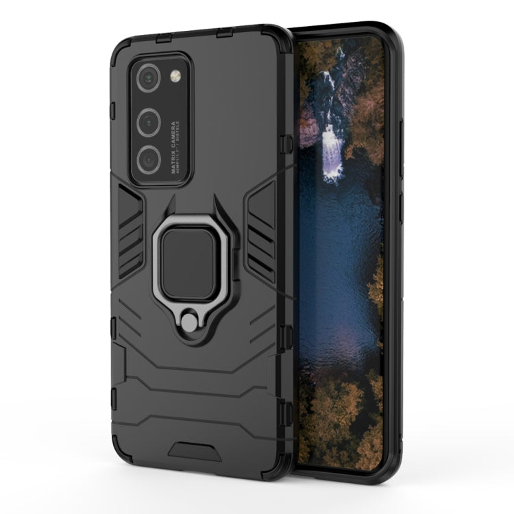 For Huawei P40 Pro PC + TPU Shockproof Protective Case with Magnetic Ring Holder