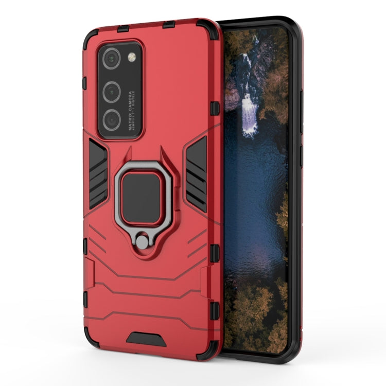 For Huawei P40 Pro PC + TPU Shockproof Protective Case with Magnetic Ring Holder