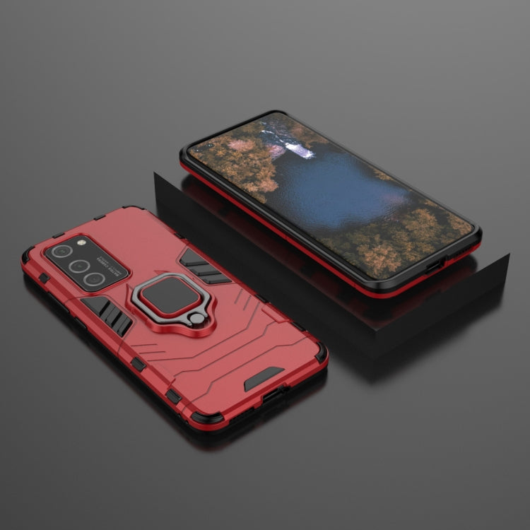 For Huawei P40 Pro PC + TPU Shockproof Protective Case with Magnetic Ring Holder