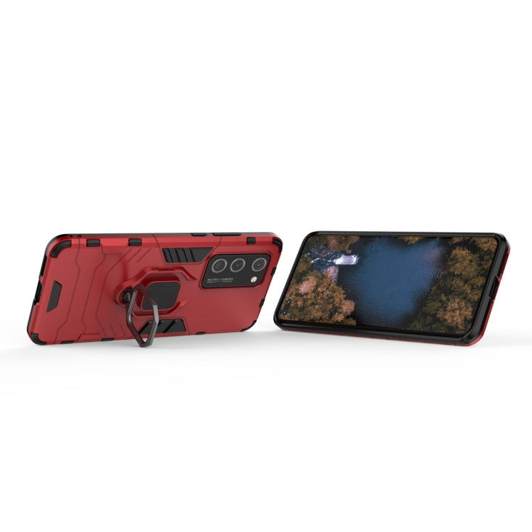 For Huawei P40 Pro PC + TPU Shockproof Protective Case with Magnetic Ring Holder