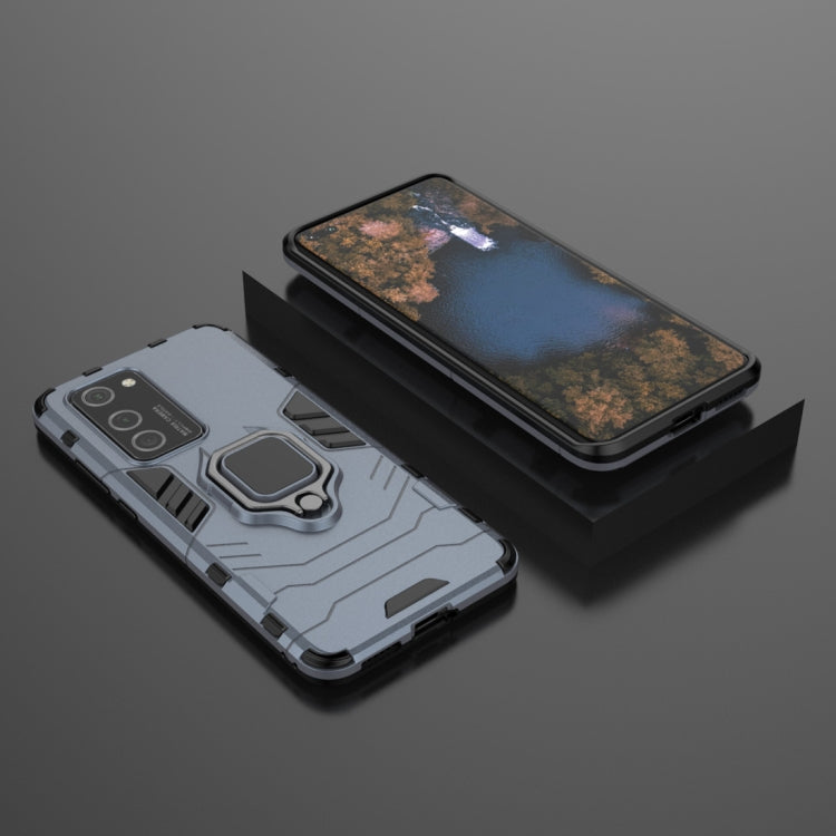For Huawei P40 Pro PC + TPU Shockproof Protective Case with Magnetic Ring Holder