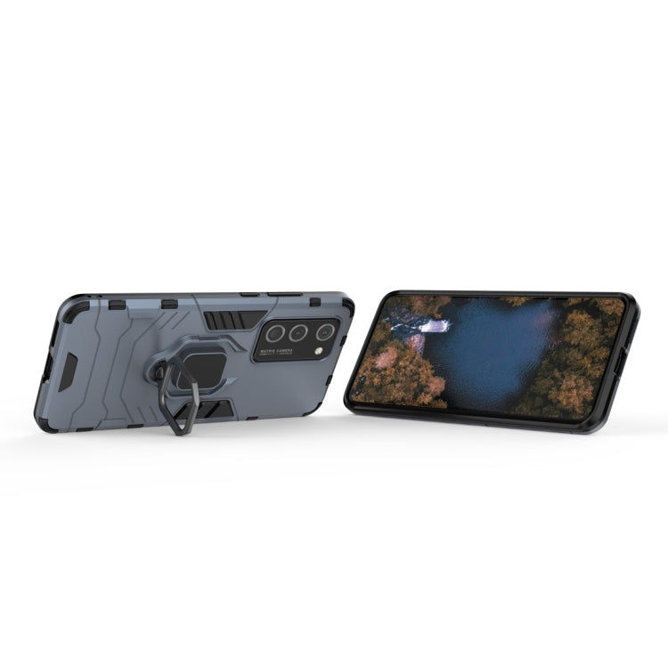For Huawei P40 Pro PC + TPU Shockproof Protective Case with Magnetic Ring Holder