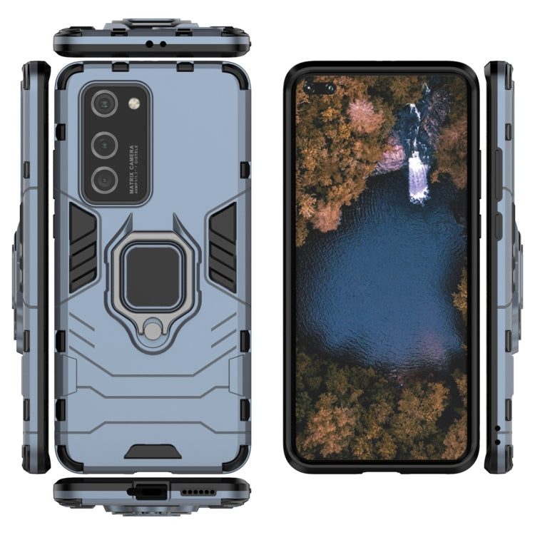 For Huawei P40 Pro PC + TPU Shockproof Protective Case with Magnetic Ring Holder