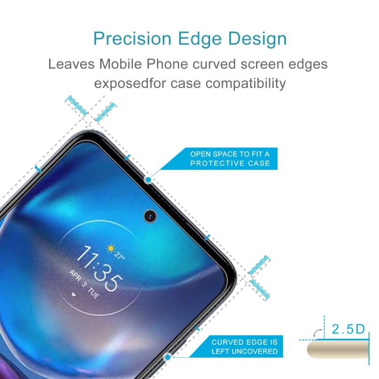 10 PCS 0.26mm 9H 2.5D Tempered Glass Film For Motorola Moto E32s / Moto E22s
