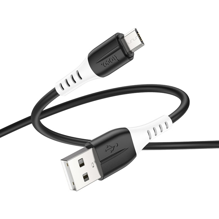 hoco X82 2.4A USB to Micro USB Silicone Charging Data Cable,Length: 1m
