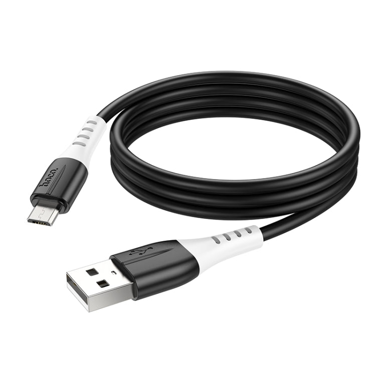 hoco X82 2.4A USB to Micro USB Silicone Charging Data Cable,Length: 1m