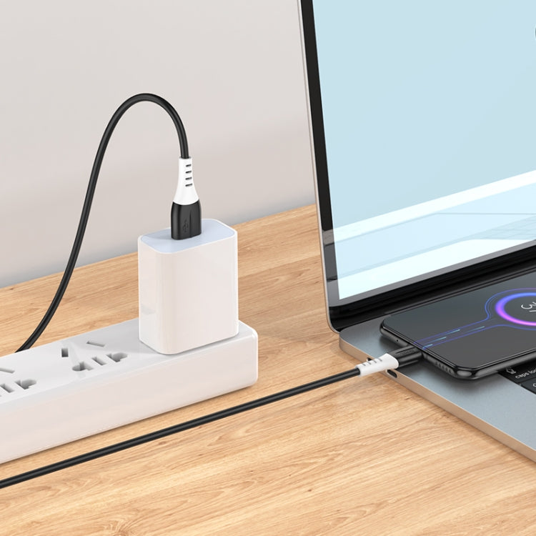 hoco X82 2.4A USB to Micro USB Silicone Charging Data Cable,Length: 1m
