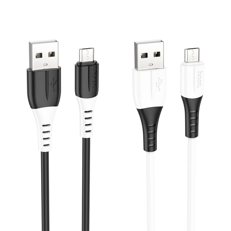 hoco X82 2.4A USB to Micro USB Silicone Charging Data Cable,Length: 1m