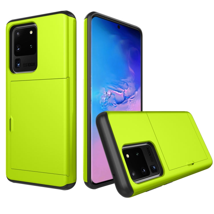 For Galaxy S20 Ultra Shockproof Rugged Armor Protective Case with Card Slot