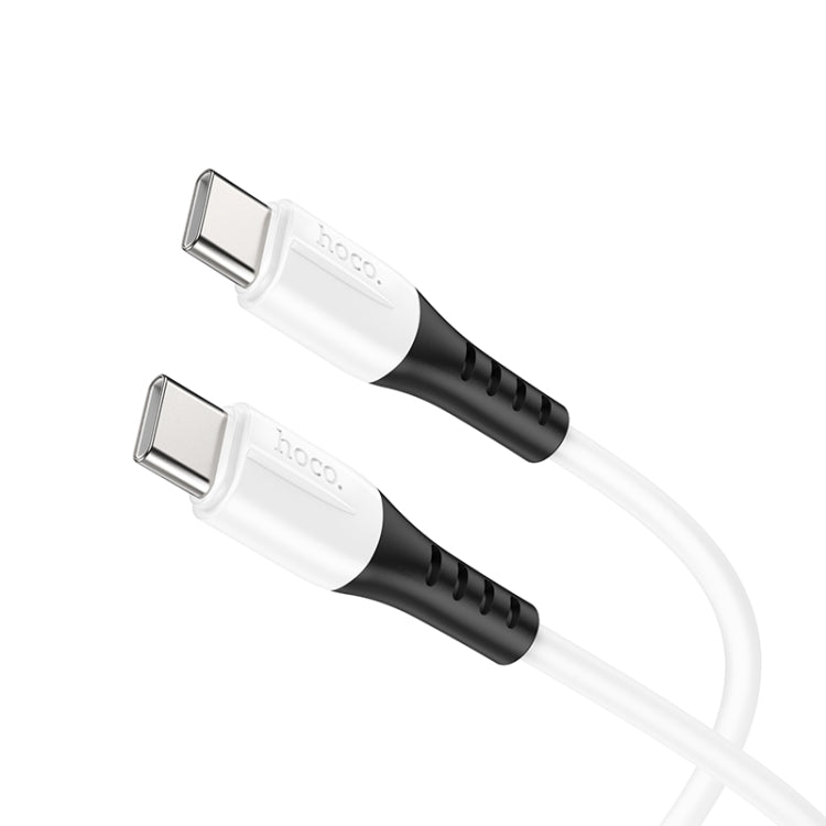 hoco 60W X82 3A USB-C / Type-C to USB-C / Type-C Silicone Charging Data Cable,Length: 1m