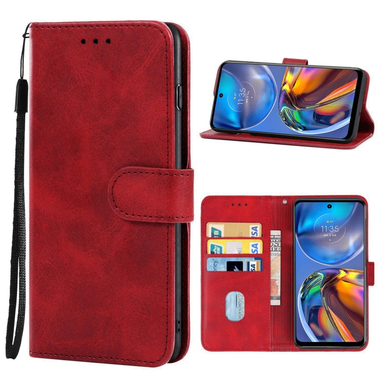 For Motorola Moto E32s Leather Phone Case